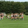 2019 field hockey gallery campers warming up