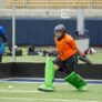 Cal Field Hockey Camp Goalie Block