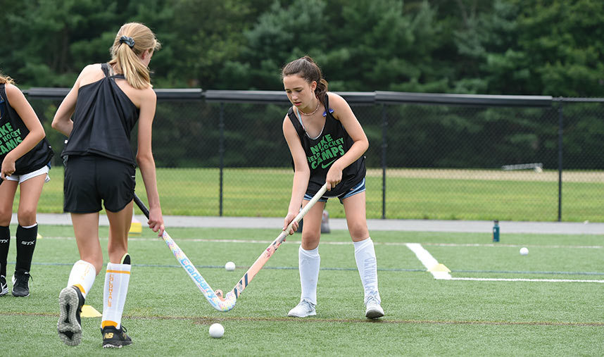 Wild field hockey camp session