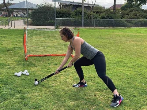 Coach Vianney field hockey open receiving