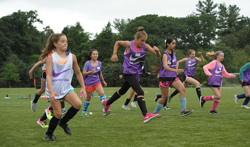Field Hockey Drill Foxes Farmers