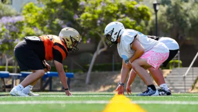Contact Football Stock Photo Linemen