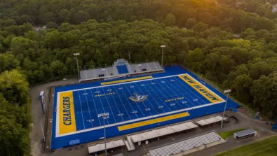 Univeristy of New Haven FB Field 3