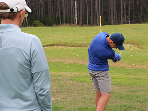 Nike Junior Golf Camp Driving Range png