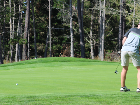 Nike Junior Golf Camp putting green