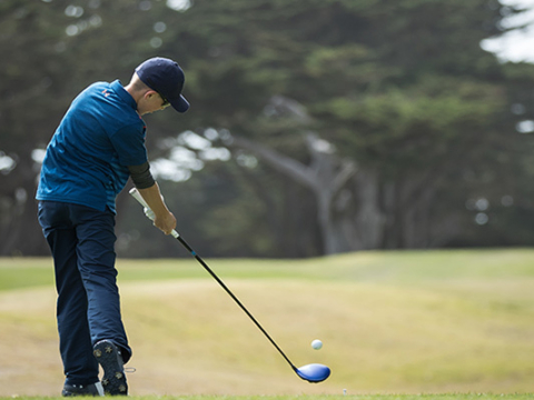 Nike Junior Golf Camp tee shot png