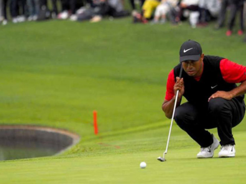 Tiger woods pre shot routine
