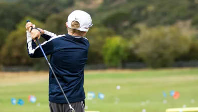 Nike Junior Golf Camps driving range