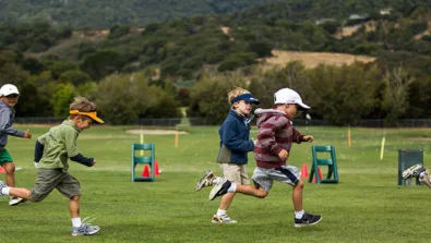 Nike Junior Golf Camps Kids running png