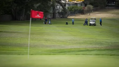 Nike Junior Golf Camp approach shot