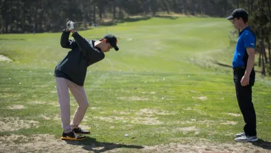 Nike Junior Golf Camp driving range 2