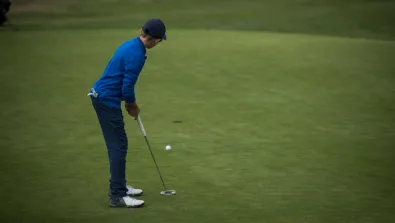 Nike Junior Golf Camp fixed putting shot