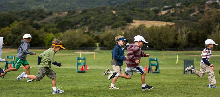Nike Junior Golf Camps Kids running png