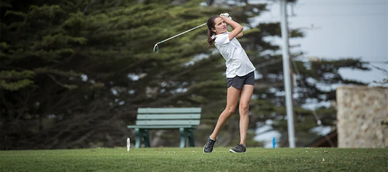 Nike Junior Golf Camp womens tee shot png