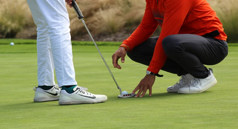 Low teaching ratio putting nike junior golf camp