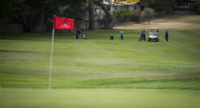 Nike Junior Golf Camp approach shot