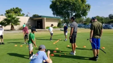 Nike Junior Golf Camps Links At Victoria 7