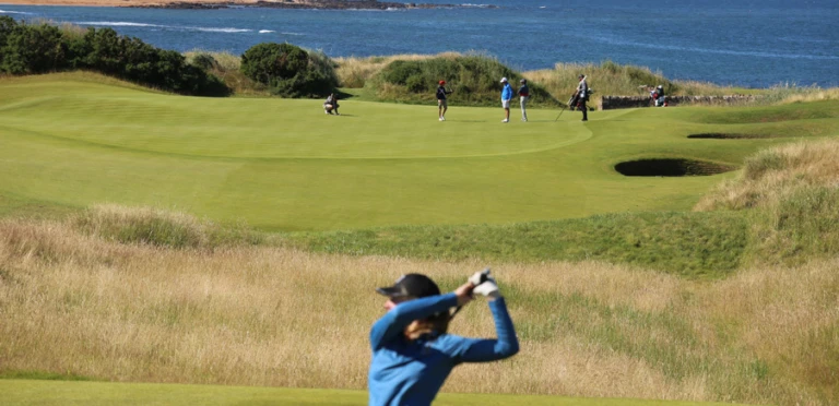 Teeing Off In Scotland