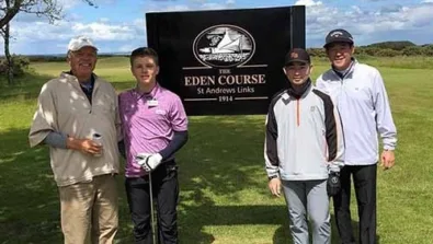 St Andrews Golf Camp Group At The Eden