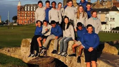 St Andrews Golf Camp Swilken Bridge Group