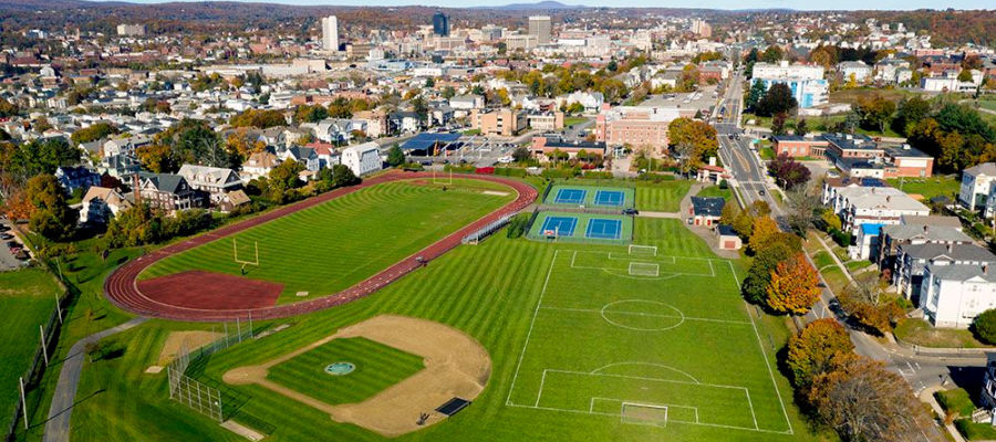 Worcester academy athletic fields facility