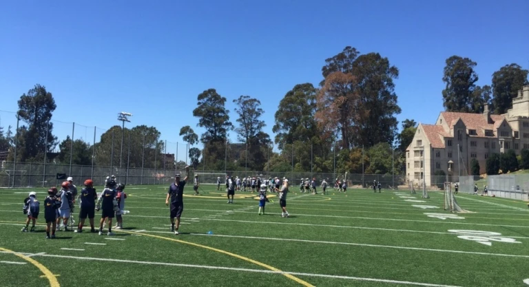 Cal Boys Lacrosse Camp Field