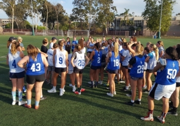 Santa Barbara Nike Lacrosse Camp Girls Field