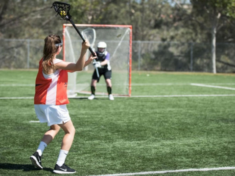 Nike Girls Lacrosse Camp Ready Shoot