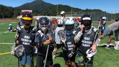 Redwood nike boys lacrosse camp geared up