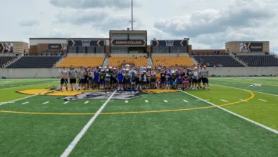 Adrian college nike lacrosse camp photo