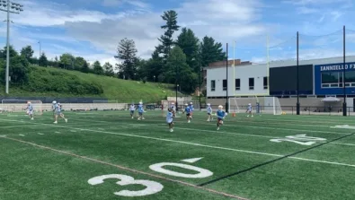 Pace university nike boys lacrosse camp field