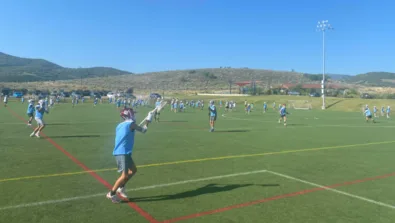 Park city nike boys lacrosse camp passing lines