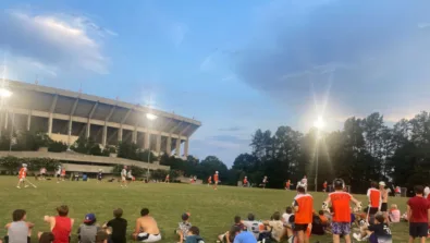 Clemson nike boys lacrosse camp field