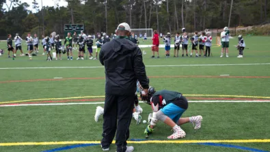 Nike lacrosse camp stevenson school pebble beach faceoff