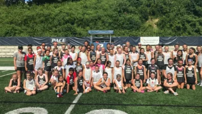 Pace University Nike Girls Lacrosse Camp Group Shot
