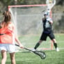 Nike Girls Lacrosse Camp Goalie Save
