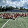 Nike girls lacrosse camp group shot 2022