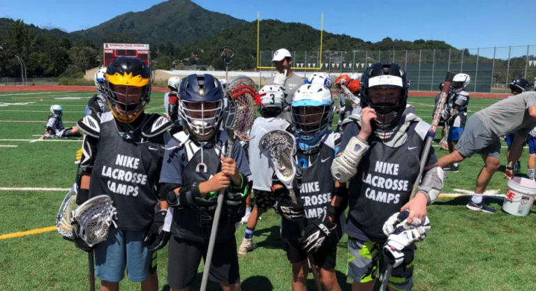 Redwood nike boys lacrosse camp geared up