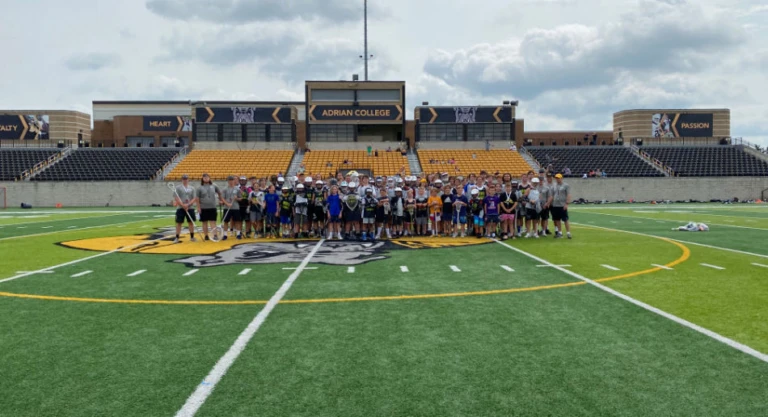 Adrian college nike lacrosse camp photo