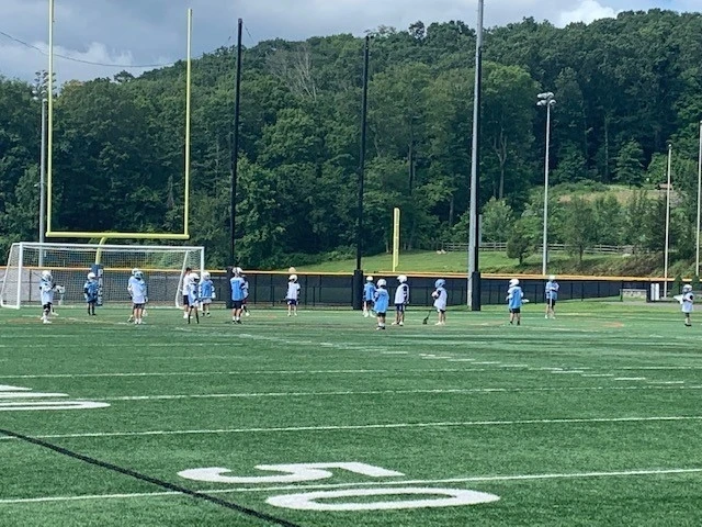 Pace university nike boys lacrosse camp group