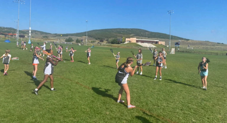 Park city nike girls lacrosse camp passing lines