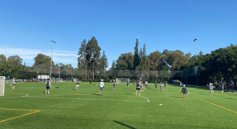 Palo alto nike lacrosse camp field