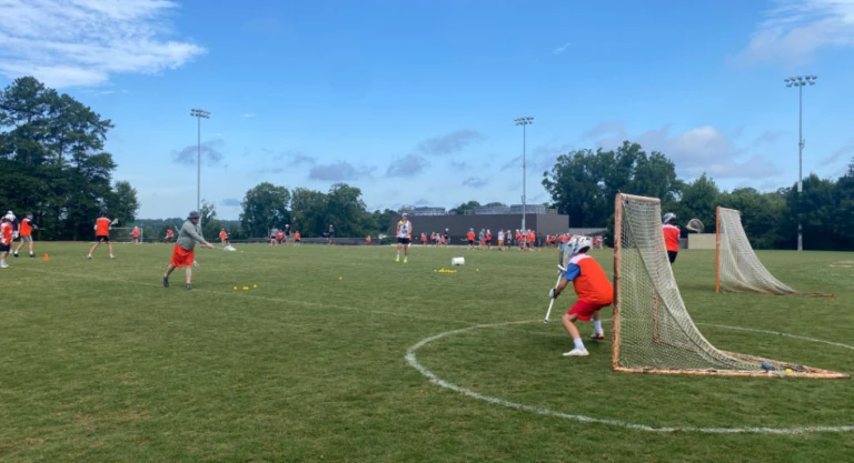 Clemson nike boys lacrosse camp goalie