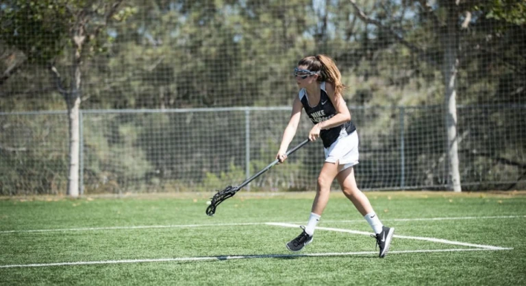 Nike Girls Lacrosse Camp Shot Follow Through