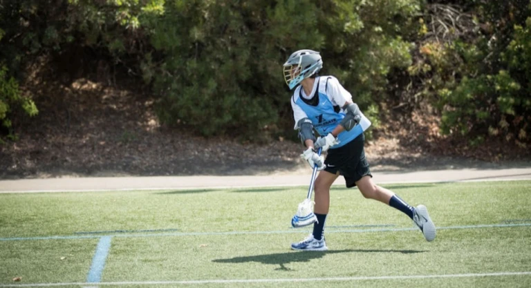 Nike Boys Lacrosse Camp Form Shot Finish