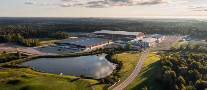 Spire academy aerial