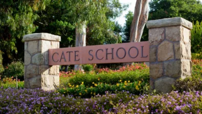 Cate school campus sign