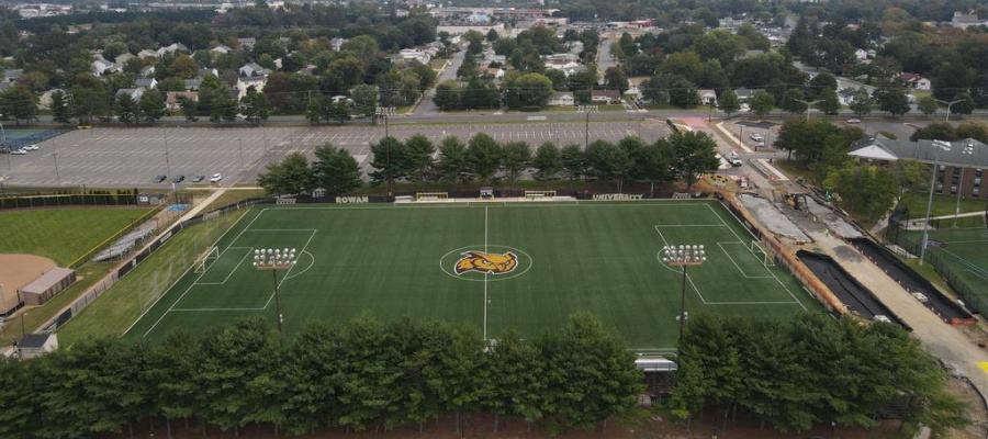 Rowan university soccer complex facility
