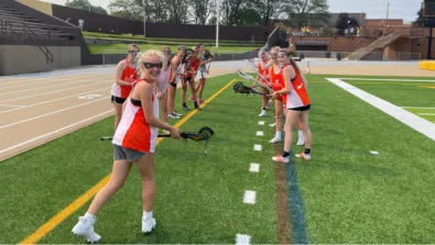 Xcelerate lacrosse girls group shot