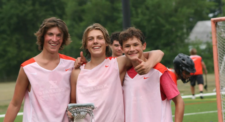 Xcelerate lacrosse boys campers